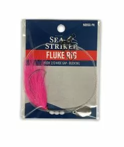 Sea Striker 3 Way Snap Fluke Rig - Pink