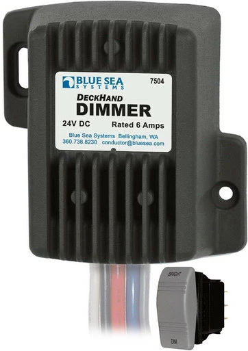 Blue Sea Systems Blue Sea 7504 DeckHand Dimmer - 6 Amp/24V 1 Blue Sea Systems Blue Sea 7504 DeckHand Dimmer - 6 Amp/24V