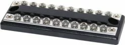 Blue Sea Systems Blue Sea 2702 DualBus 100 Amp Common BusBar 10x8-32 Screw Terminal