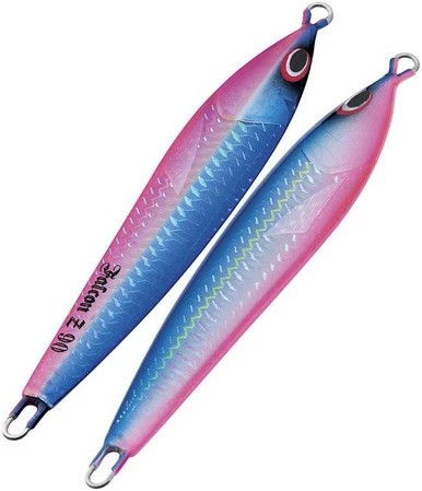 Sea Falcon Z Slide Jig - 220g - Blue Pink 1 Sea Falcon Z Slide Jig - 220g - Blue Pink