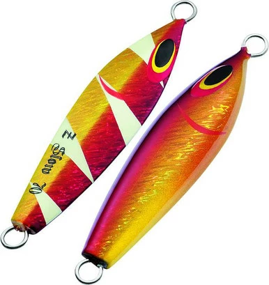 Sea Falcon Z Slow Jig - 70g - Lightning Glow Red Gold 1 Sea Falcon Z Slow Jig - 70g - Lightning Glow Red Gold