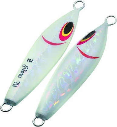 Sea Falcon Z Slow Jig - 350g - Neon Silver Glow Edge 1 Sea Falcon Z Slow Jig - 350g - Neon Silver Glow Edge