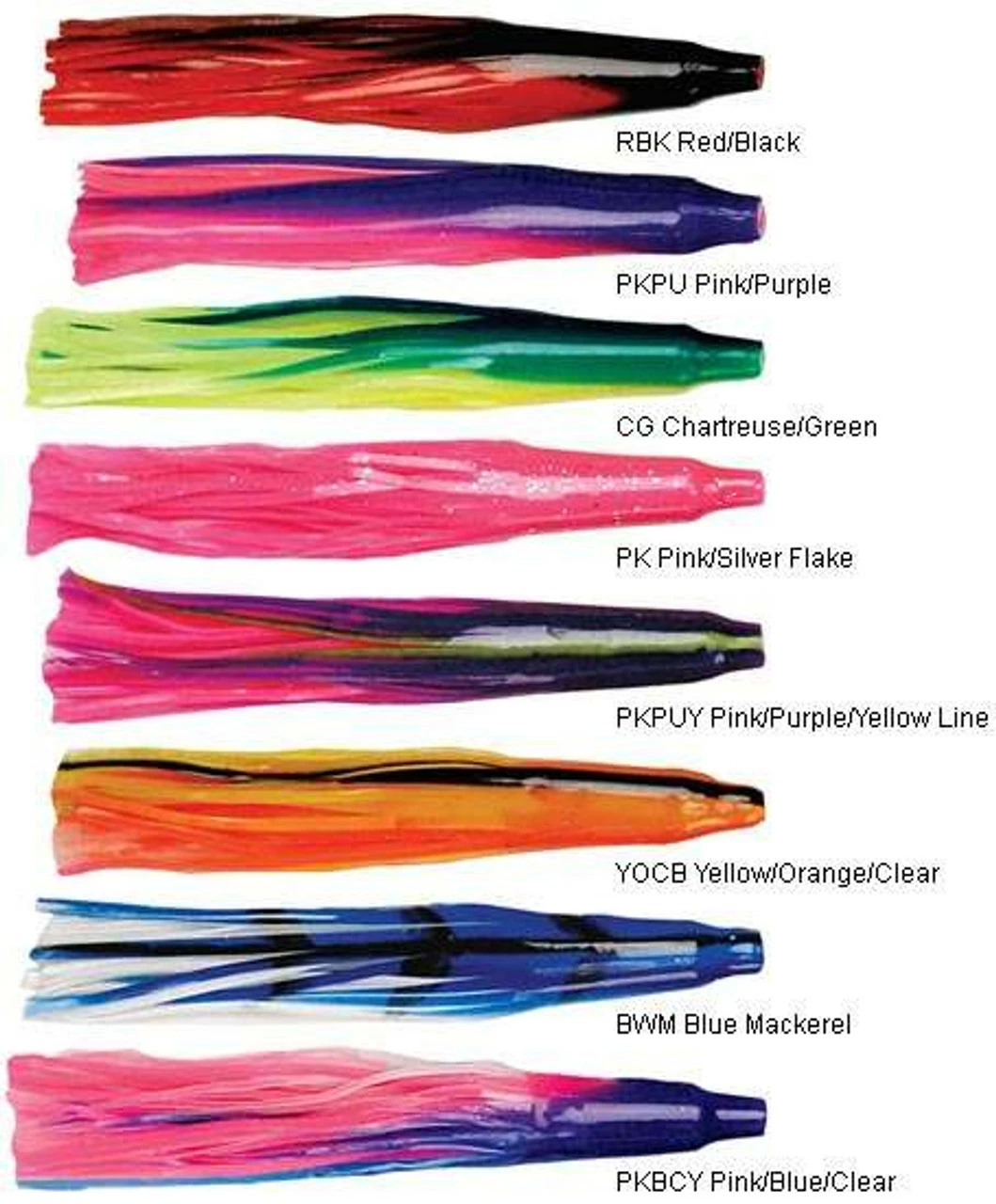 Sea Striker Billfisher Tuna Tail Skirts 2 Sea Striker Billfisher Tuna Tail Skirts - Image 2