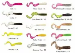 Sea Striker Got-Cha 6 & 8 Saltwater Curltail Grubs -Sea Striker Sales Store sea striker got cha 6 8 inch curltail grubs 45243.1651077880