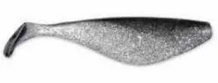 Sea Striker Got-Cha 3 Shad Bodies 15 Pack Chart/Silver Flake/Black